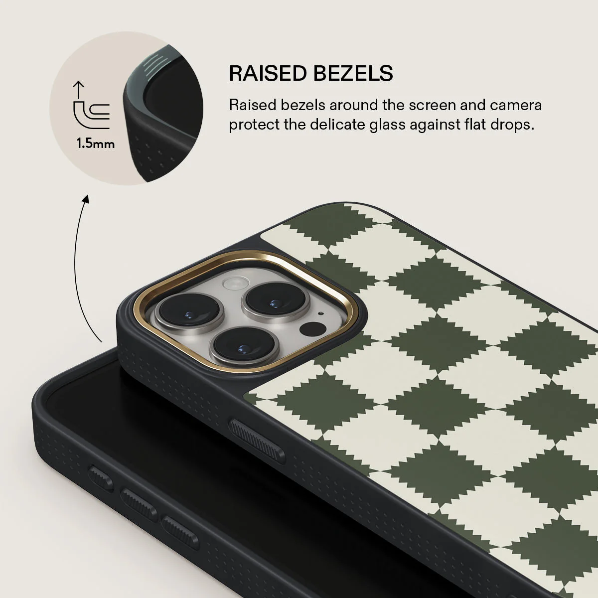 Retro Grid - iPhone 15 Pro Max Case - Image 8