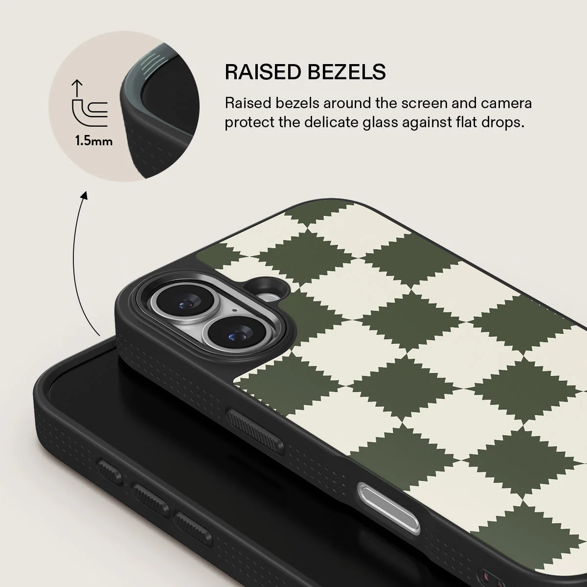 Retro Grid - iPhone 16 Case - Image 16