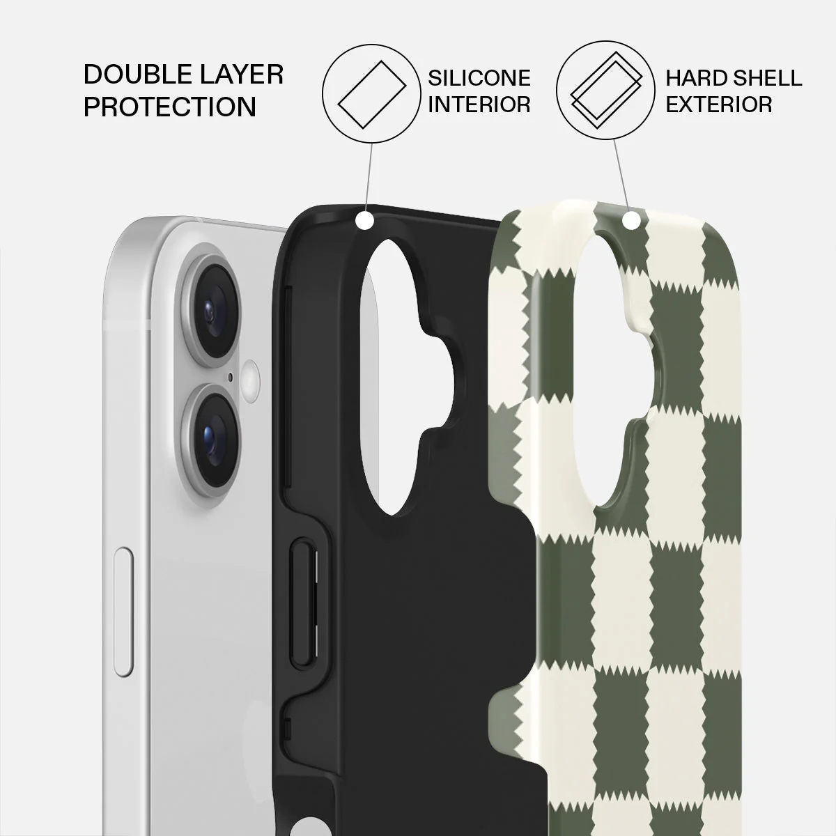 Retro Grid - iPhone 16 Case - Image 2