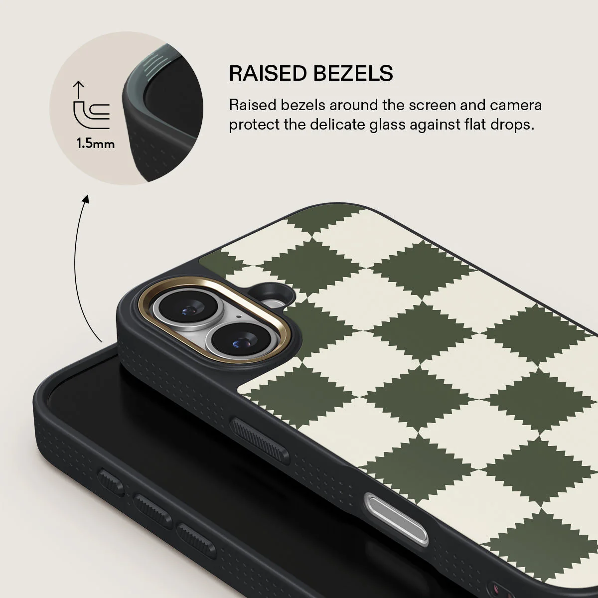 Retro Grid - iPhone 16 Case - Image 9