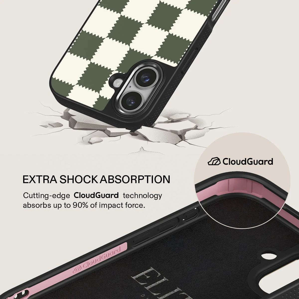 Retro Grid - iPhone 16 Plus Case - Image 15