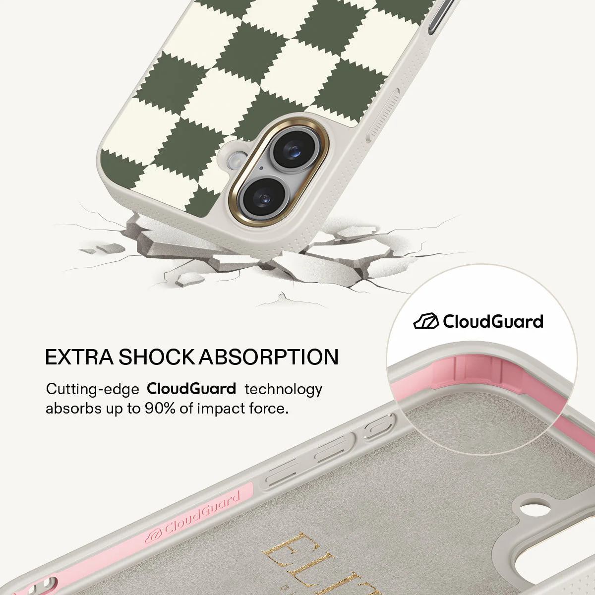 Retro Grid - iPhone 16 Plus Case - Image 22