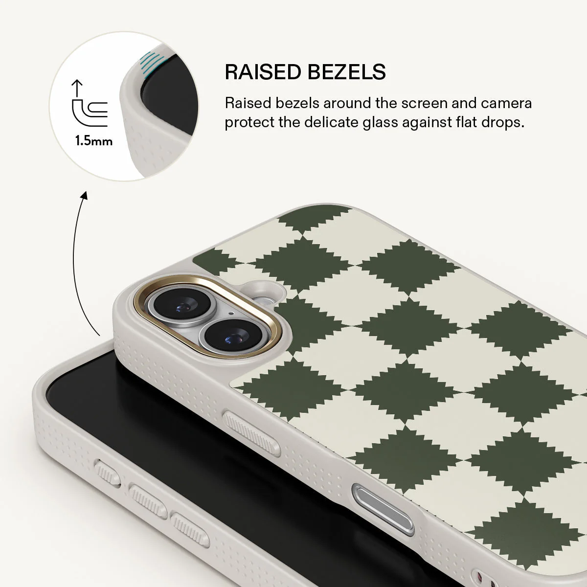 Retro Grid - iPhone 16 Plus Case - Image 23