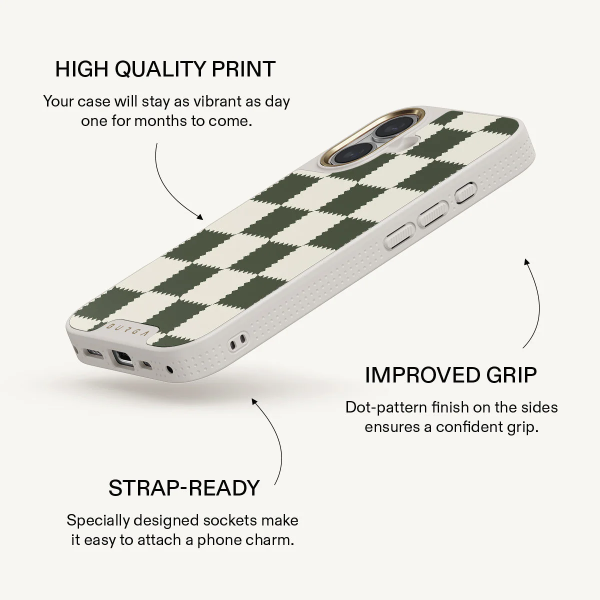 Retro Grid - iPhone 16 Plus Case - Image 24