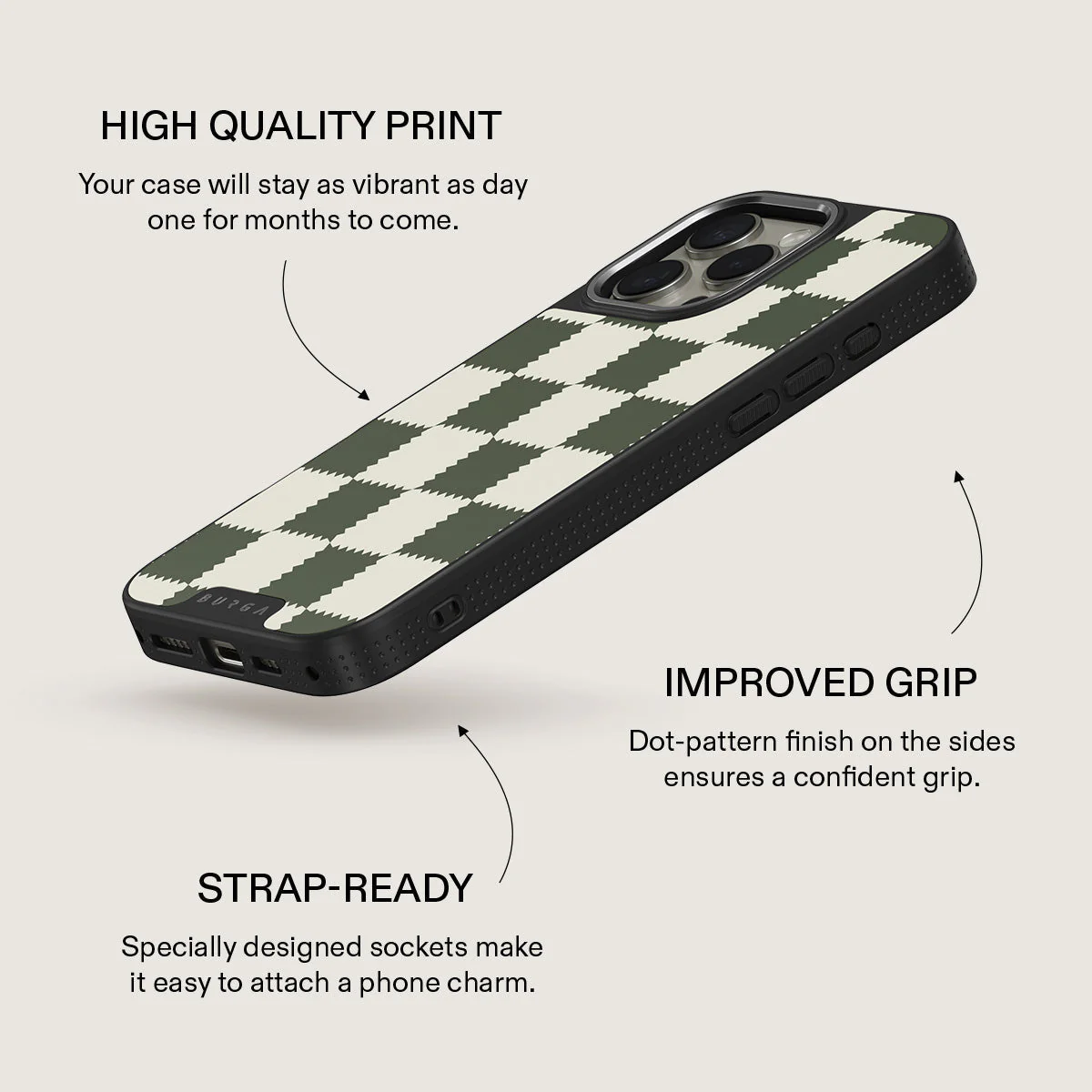 Retro Grid - iPhone 16 Pro Case - Image 17