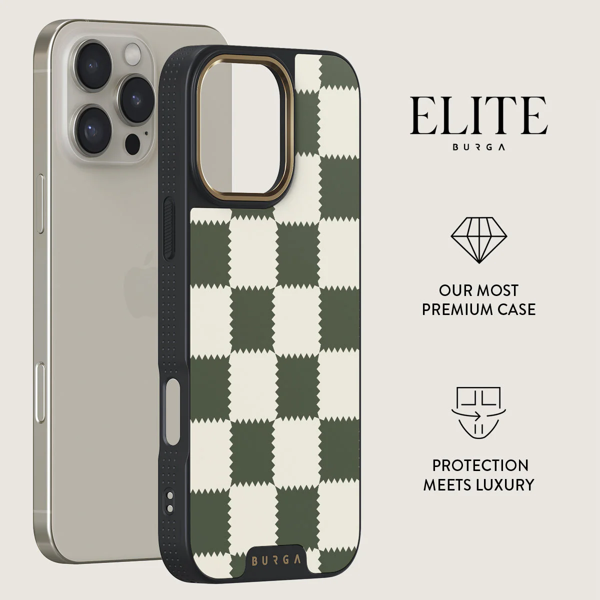 Retro Grid - iPhone 16 Pro Max Case - Image 7