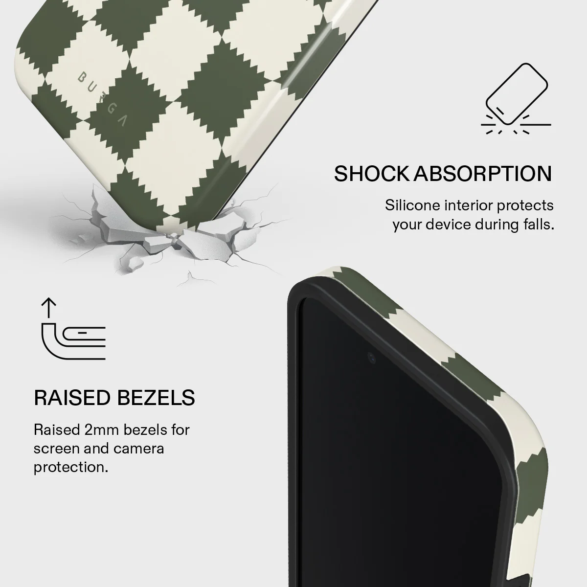 Retro Grid - iPhone 16e Case - Image 4