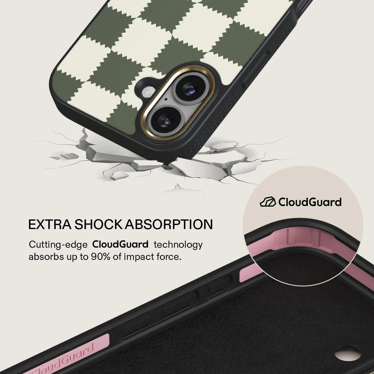 Retro Grid - iPhone 17 Case - Image 7