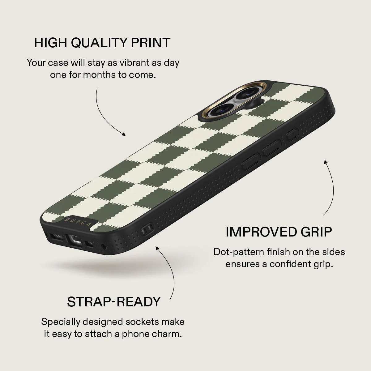 Retro Grid - iPhone 17 Case - Image 9