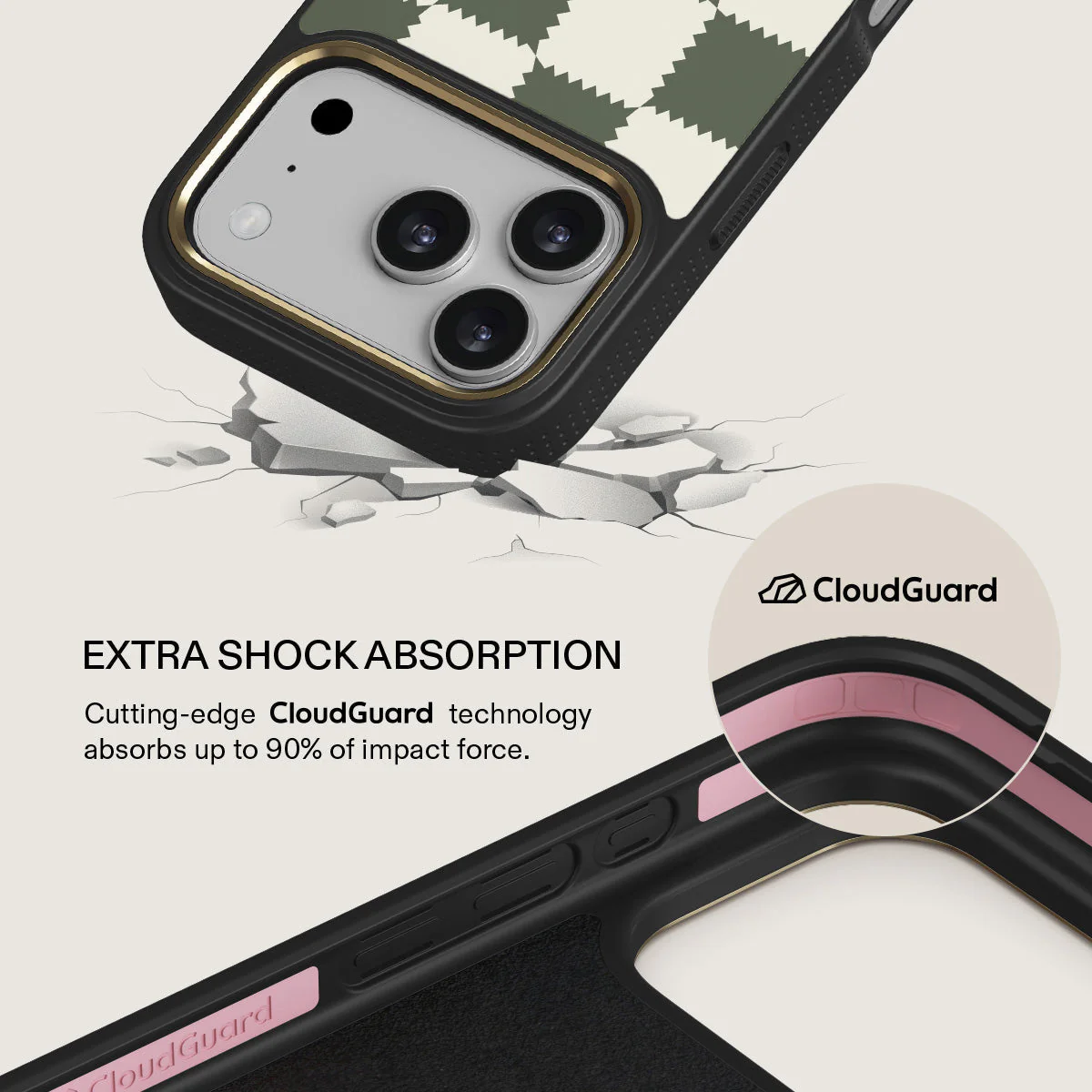 Retro Grid - iPhone 17 Pro Case - Image 7