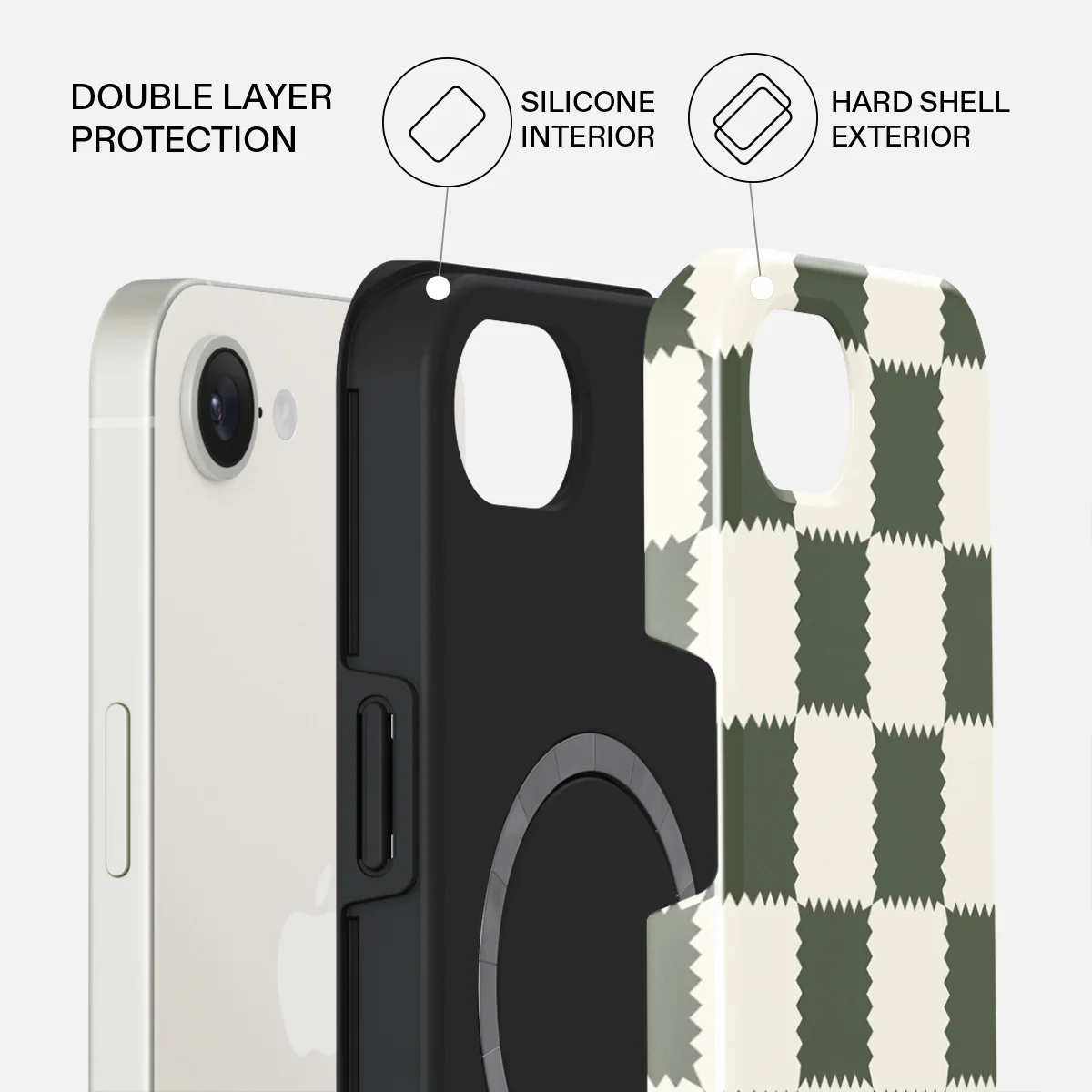 Retro Grid - iPhone 17e Case - Image 2