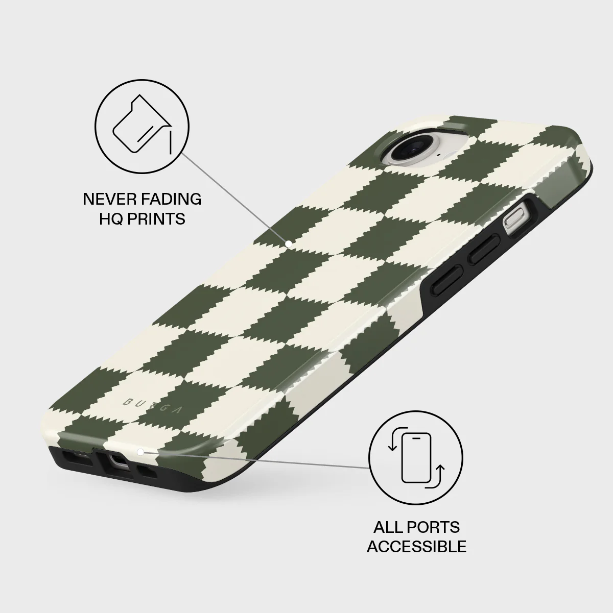 Retro Grid - iPhone 17e Case - Image 3