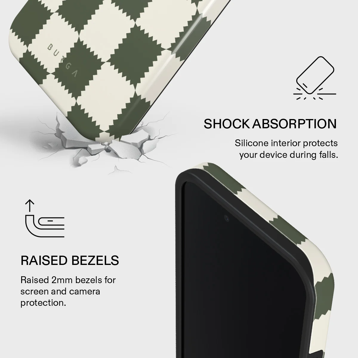 Retro Grid - iPhone 17e Case - Image 4