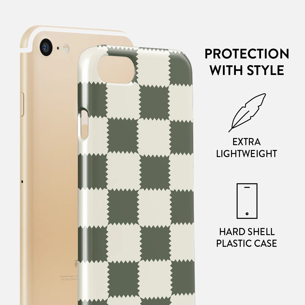 Retro Grid - iPhone 7 / iPhone 8 Case - Image 2