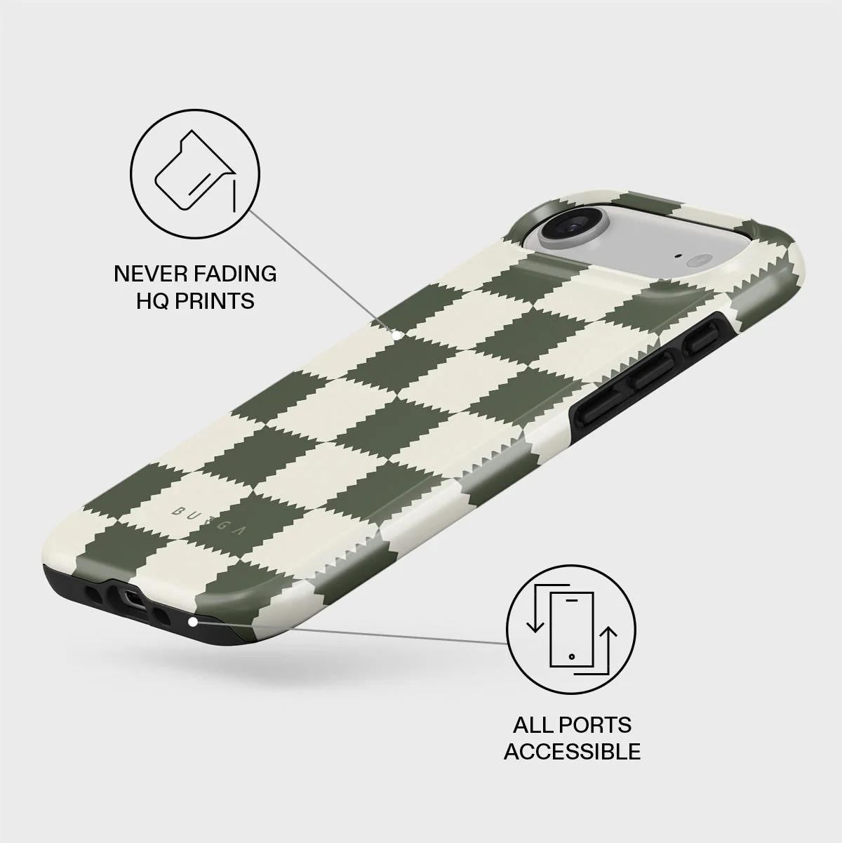 Retro Grid - iPhone Air Case - Image 3