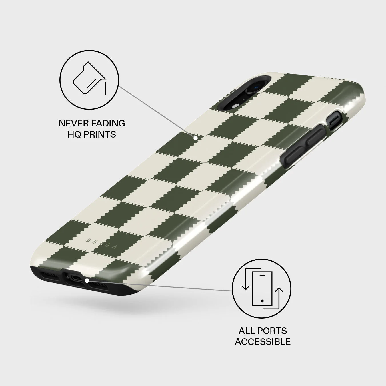 Retro Grid - iPhone XR Case - Image 7