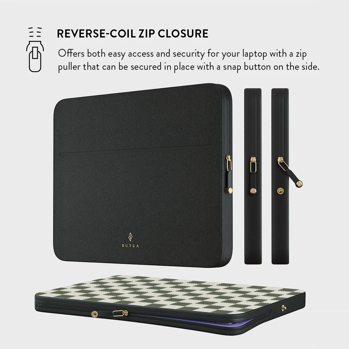 Retro Grid - Laptop Sleeve - Image 9