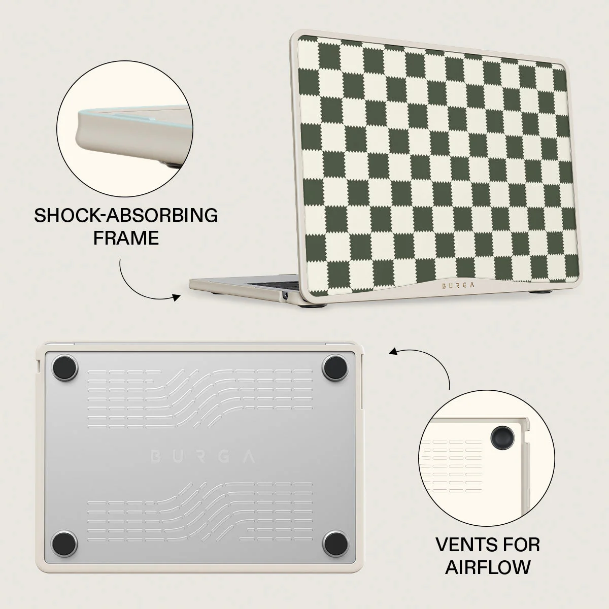 Retro Grid - Macbook Case - Image 5