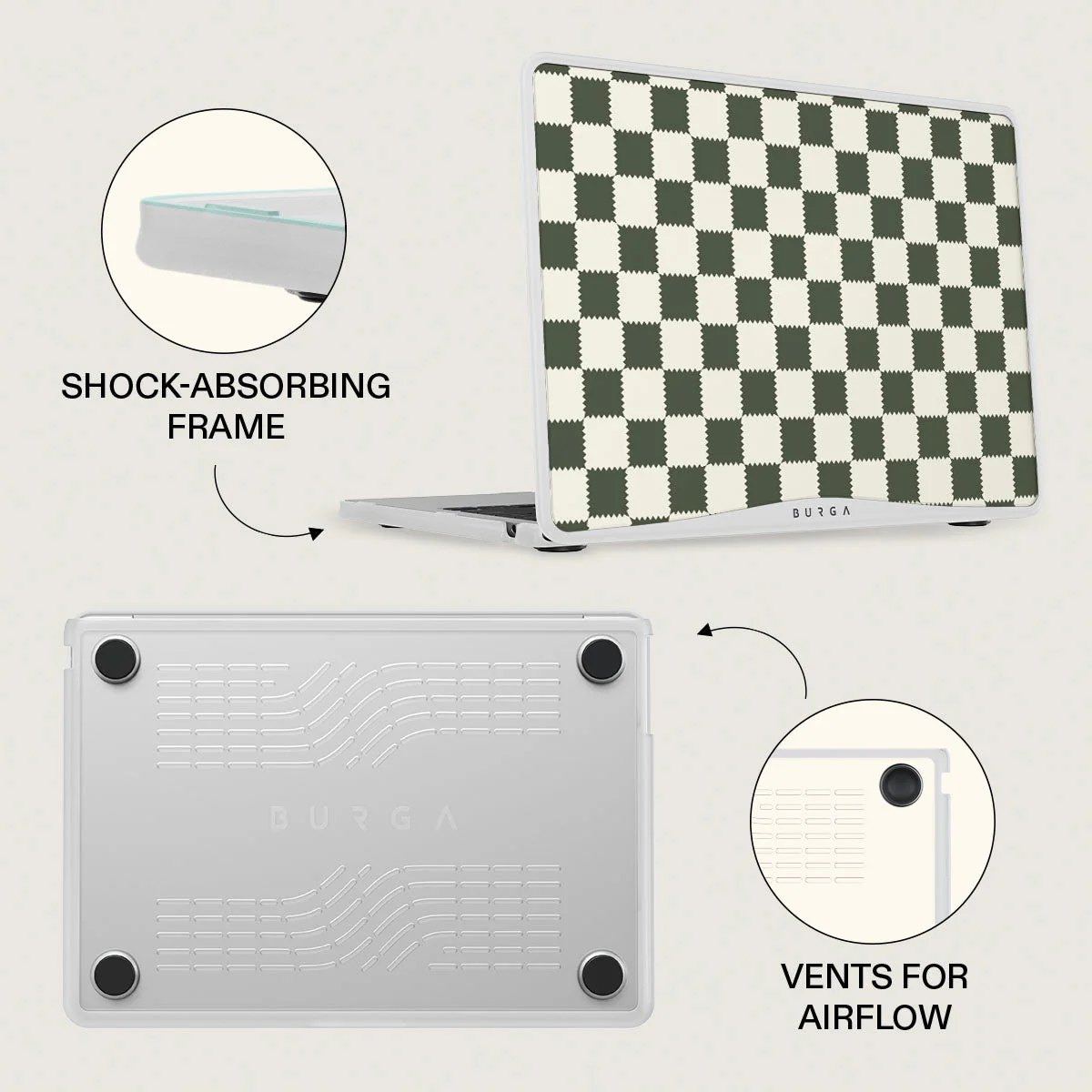 Retro Grid - Macbook Case - Image 6
