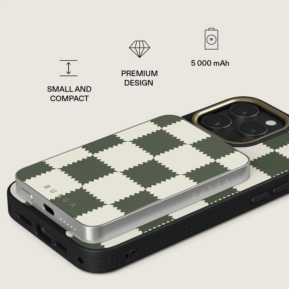 Retro Grid - Magnetic Power Bank - Image 12