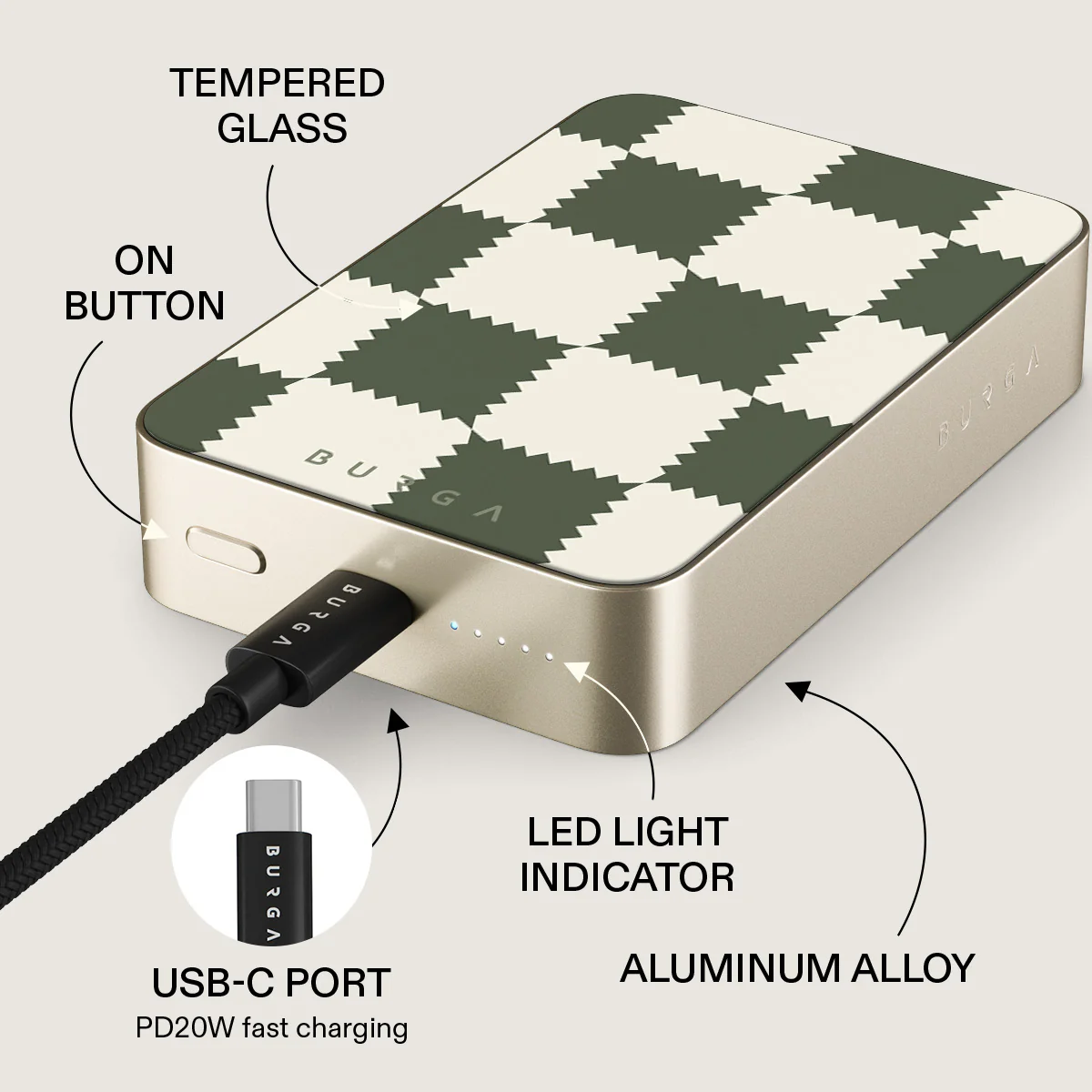 Retro Grid - Magnetic Power Bank - Image 40