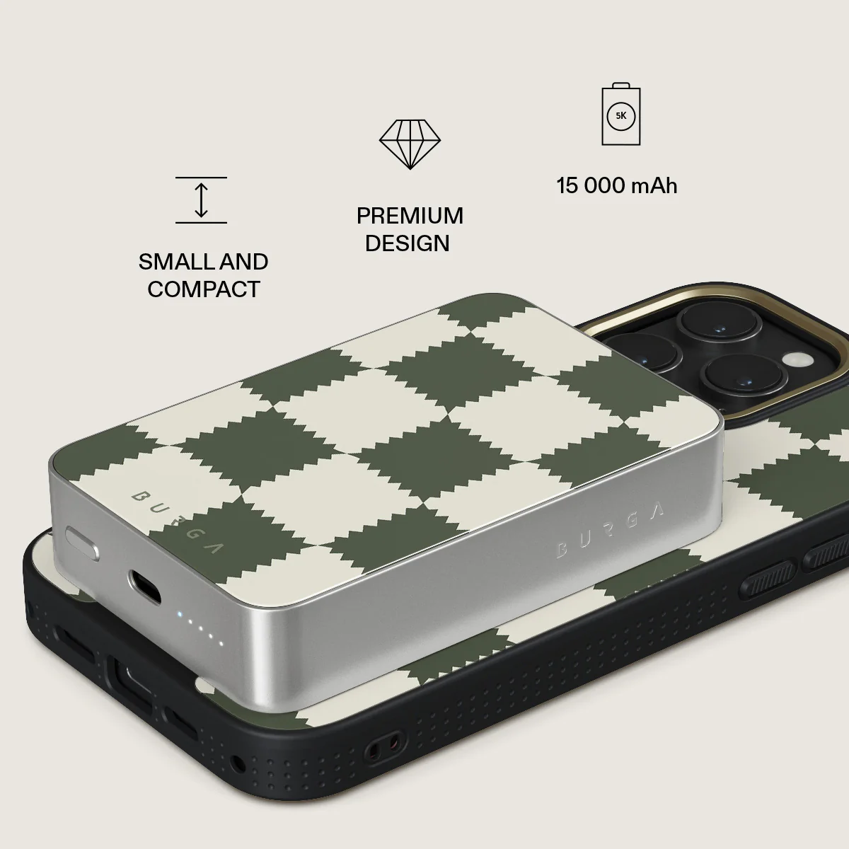 Retro Grid - Magnetic Power Bank - Image 42