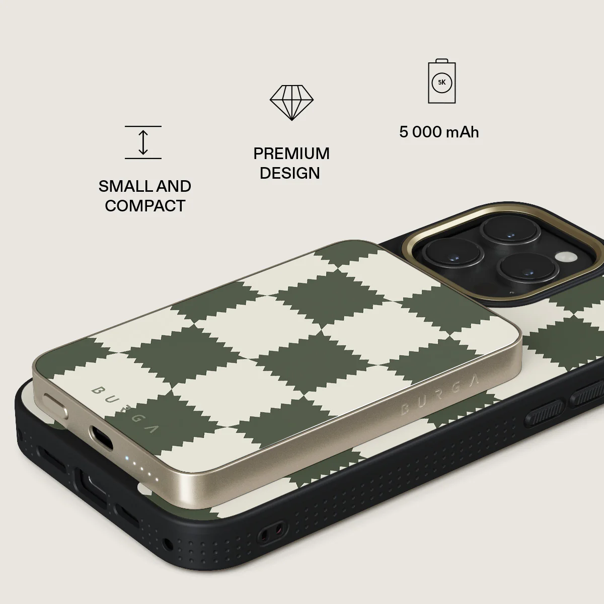 Retro Grid - Magnetic Power Bank - Image 7