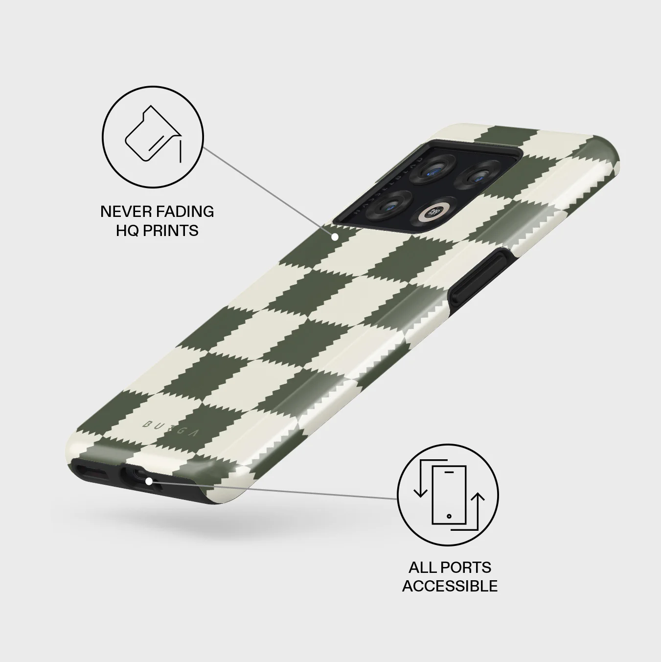 Retro Grid - OnePlus 10 Pro 5G Case - Image 3