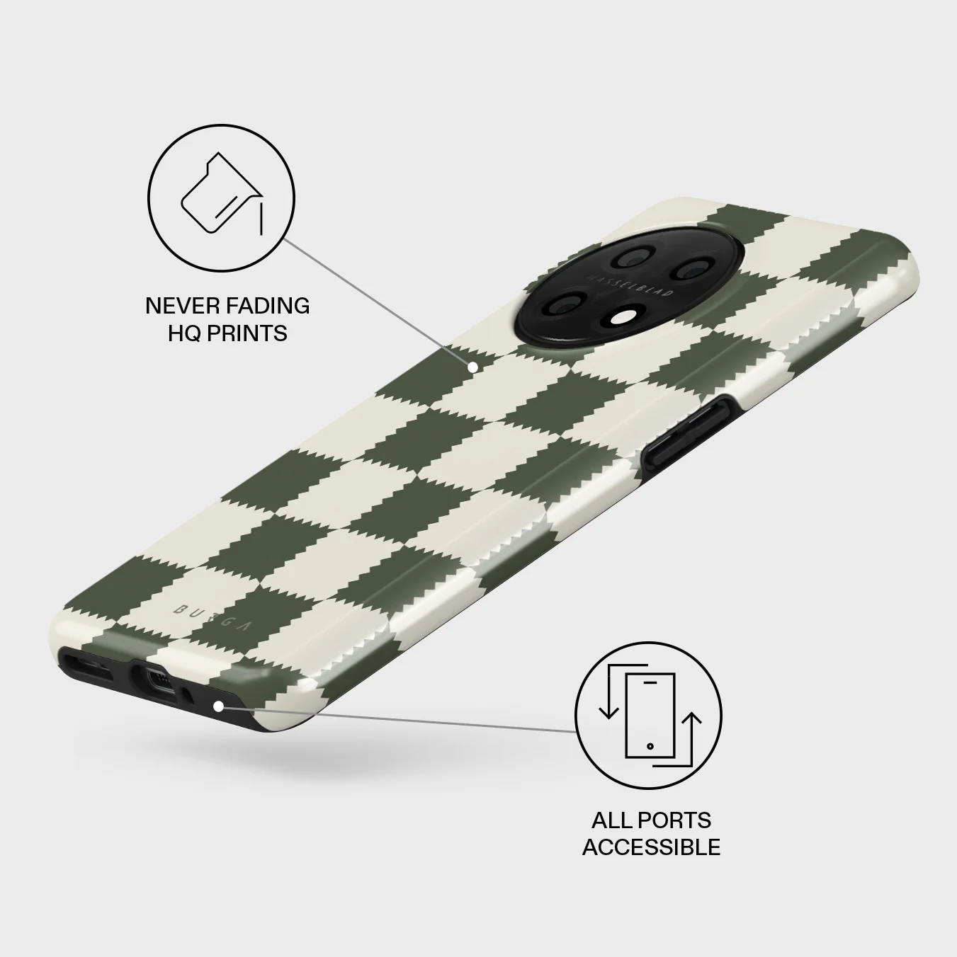 Retro Grid - OnePlus 11 Case - Image 3