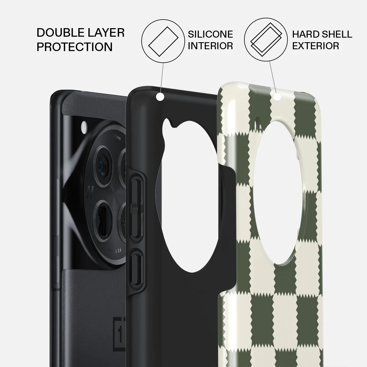 Retro Grid - OnePlus 12 Case - Image 2