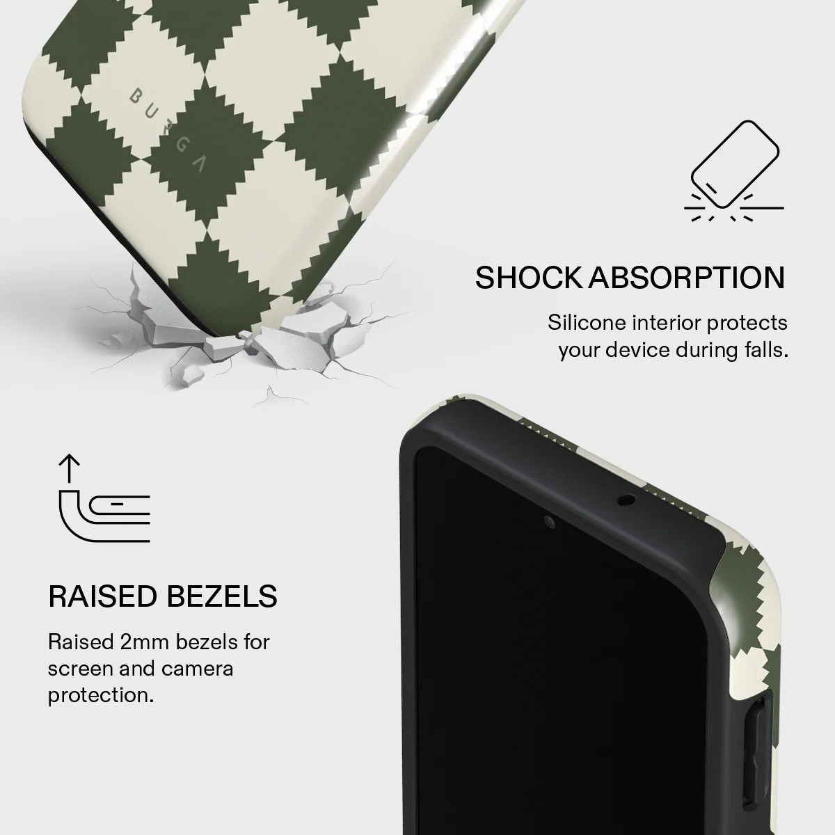 Retro Grid - Samsung Galaxy A14 5G Case - Image 4