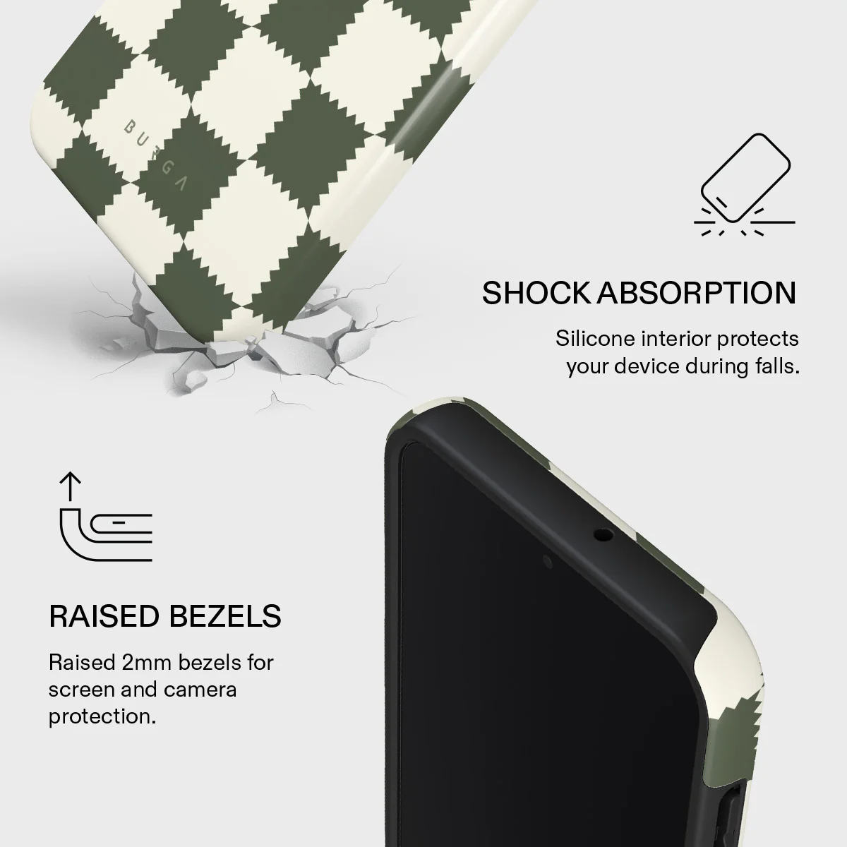 Retro Grid - Samsung Galaxy A15 4G / 5G Case - Image 4