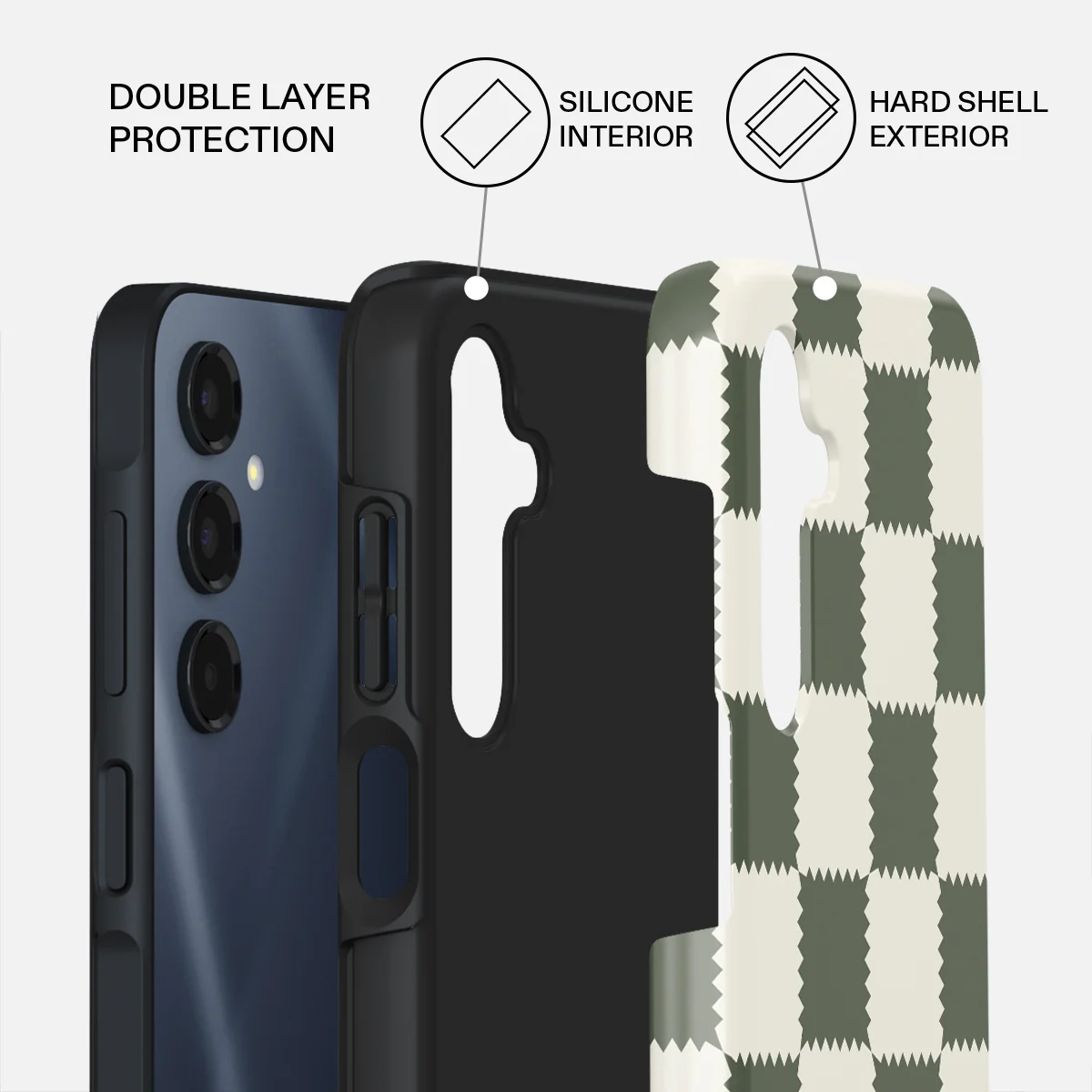 Retro Grid - Samsung Galaxy A16 Case - Image 2
