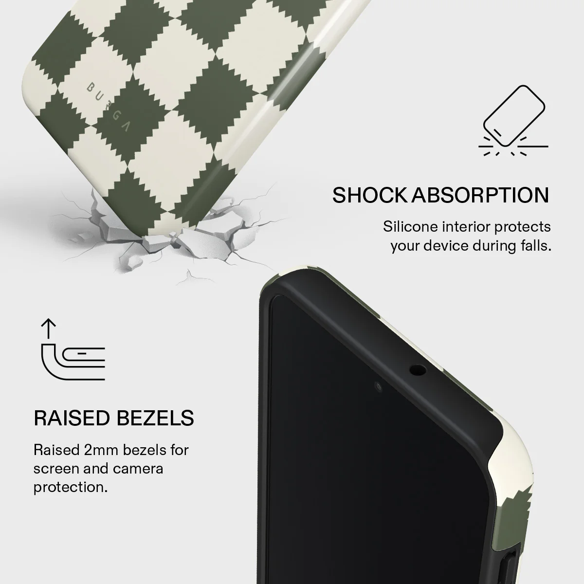 Retro Grid - Samsung Galaxy A16 Case - Image 4