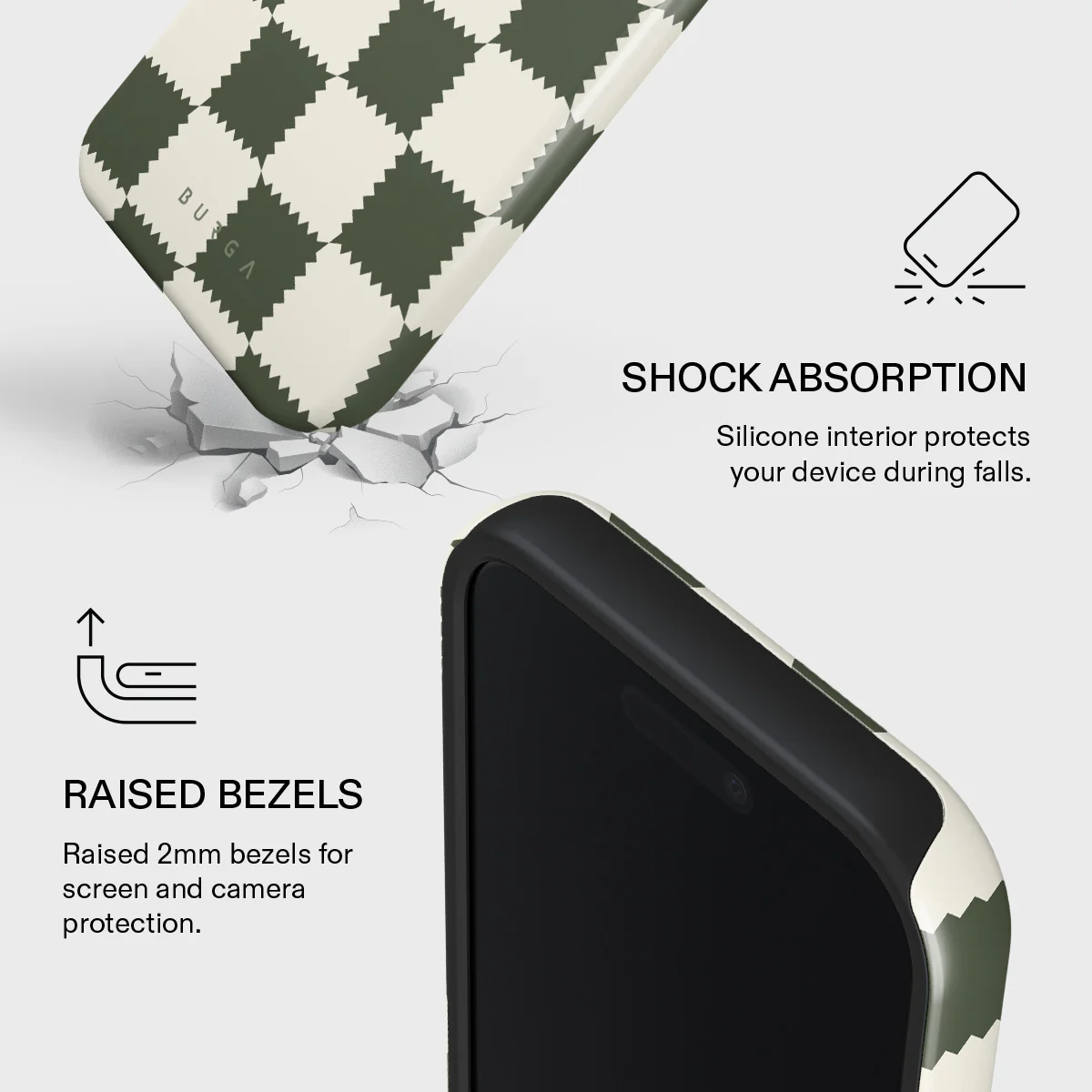 Retro Grid - Samsung Galaxy A17 Case - Image 4