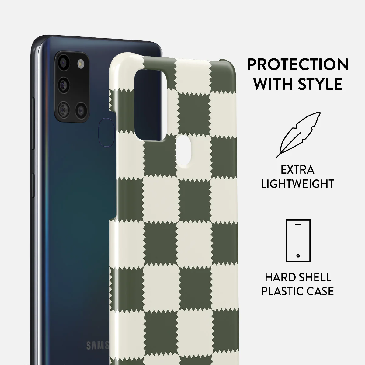 Retro Grid - Samsung Galaxy A21s 4G Case - Image 2