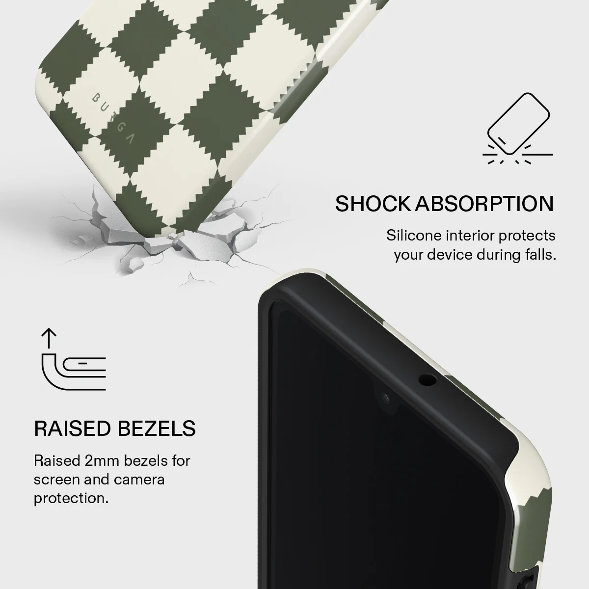 Retro Grid - Samsung Galaxy A26 5G Case - Image 4