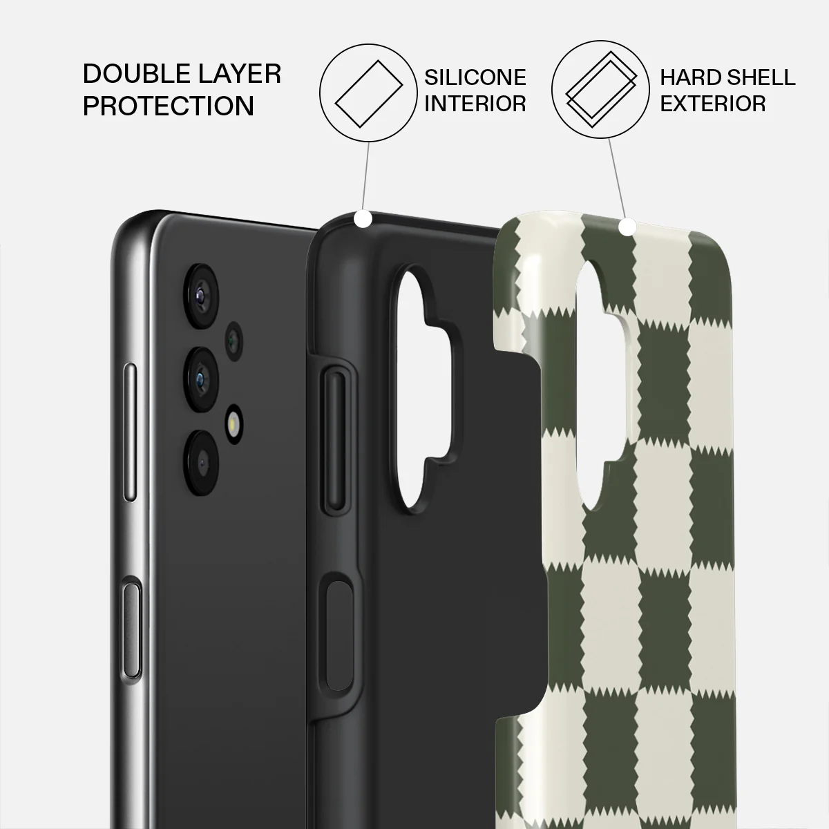 Retro Grid - Samsung Galaxy A32 5G Case - Image 2