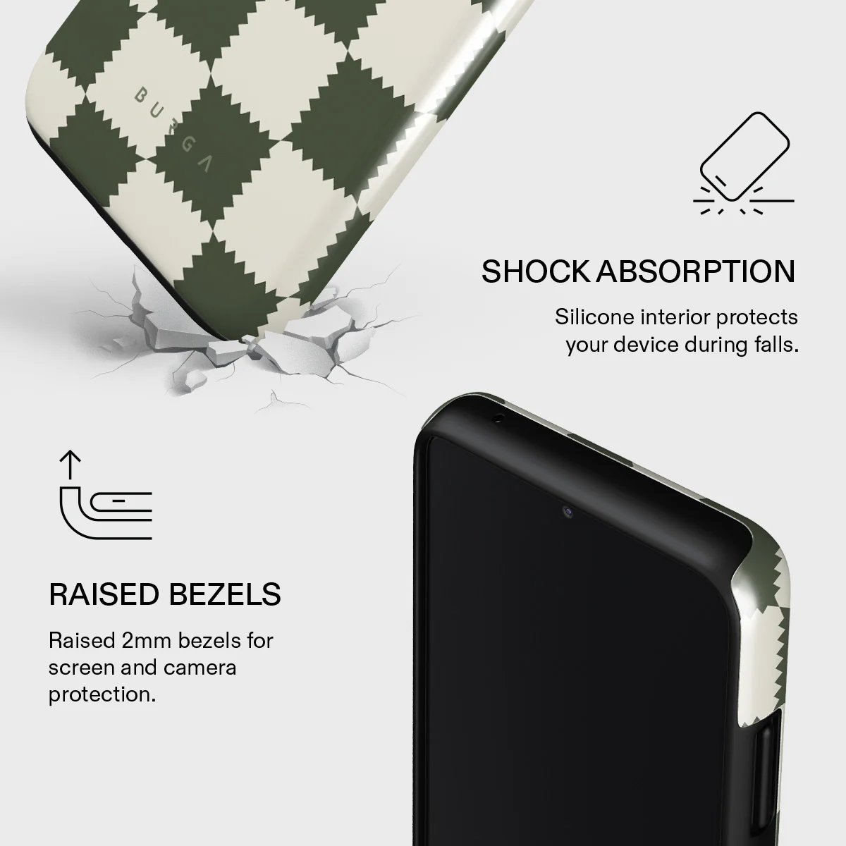 Retro Grid - Samsung Galaxy A32 5G Case - Image 4