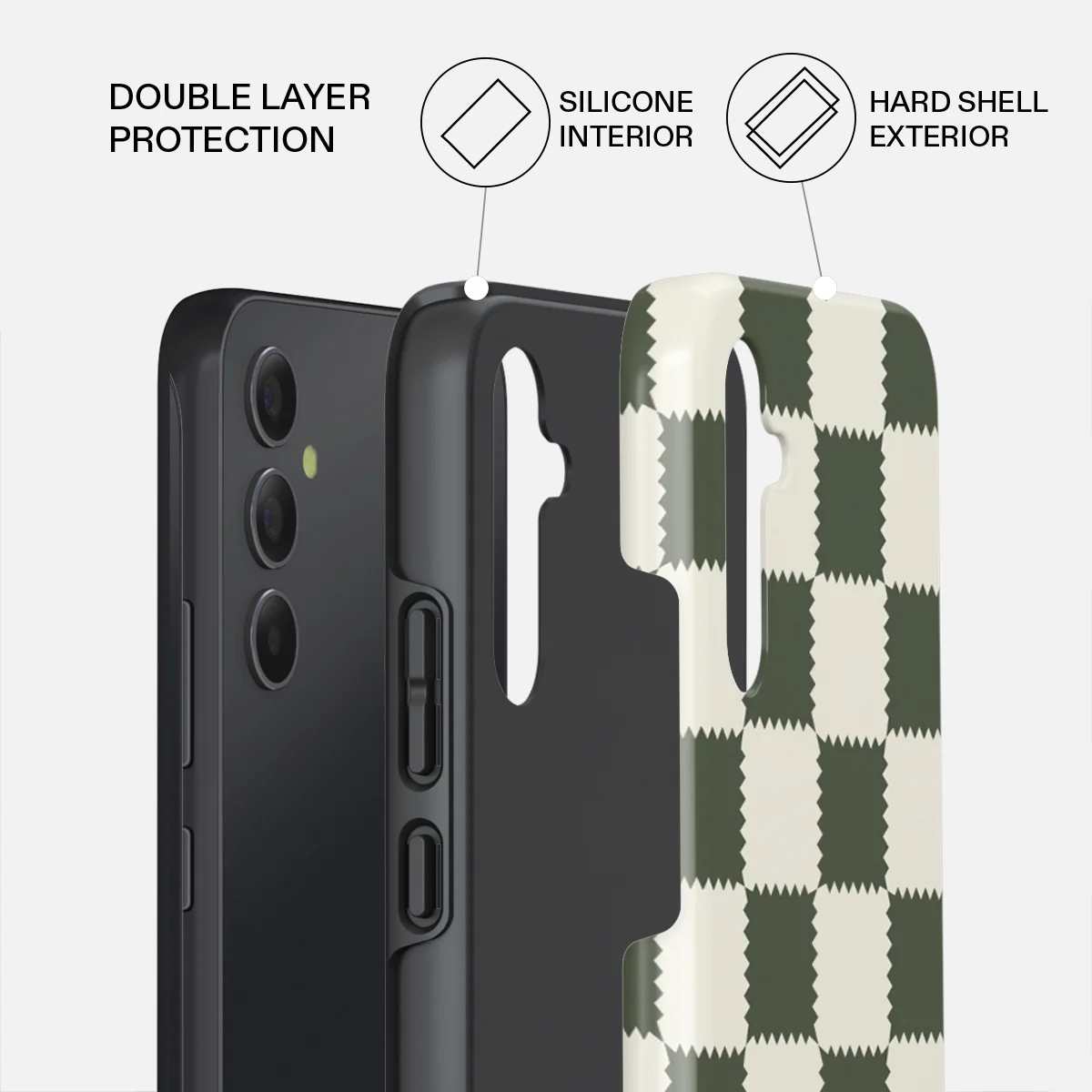 Retro Grid - Samsung Galaxy A34 Case - Image 2