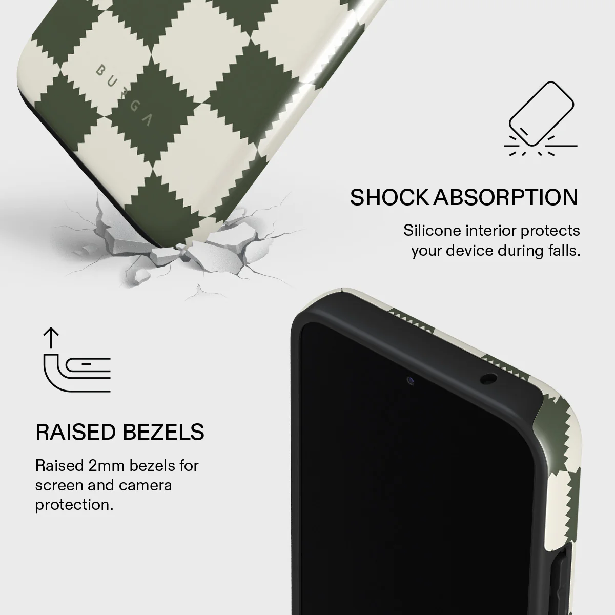 Retro Grid - Samsung Galaxy A34 Case - Image 4