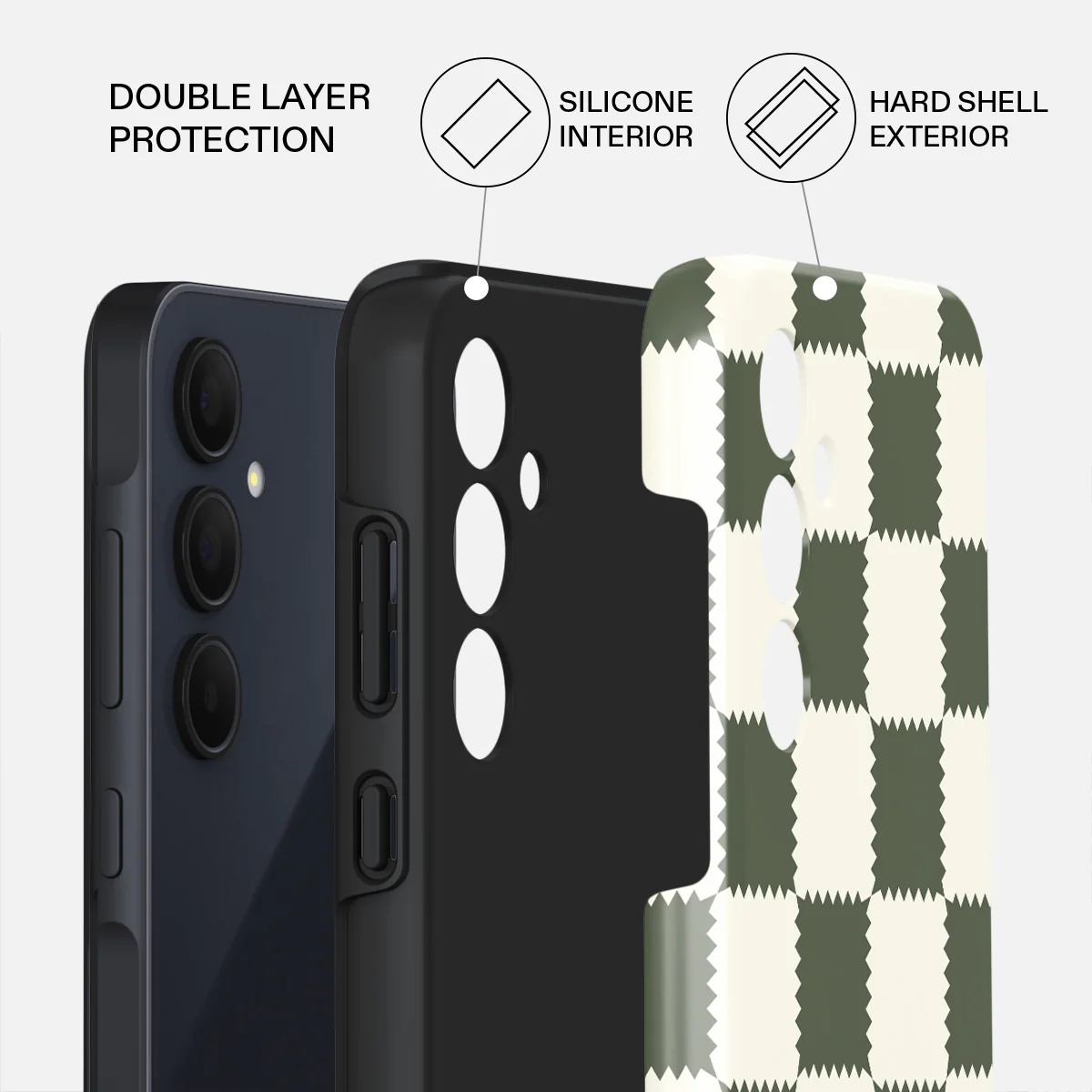 Retro Grid - Samsung Galaxy A35 Case - Image 2