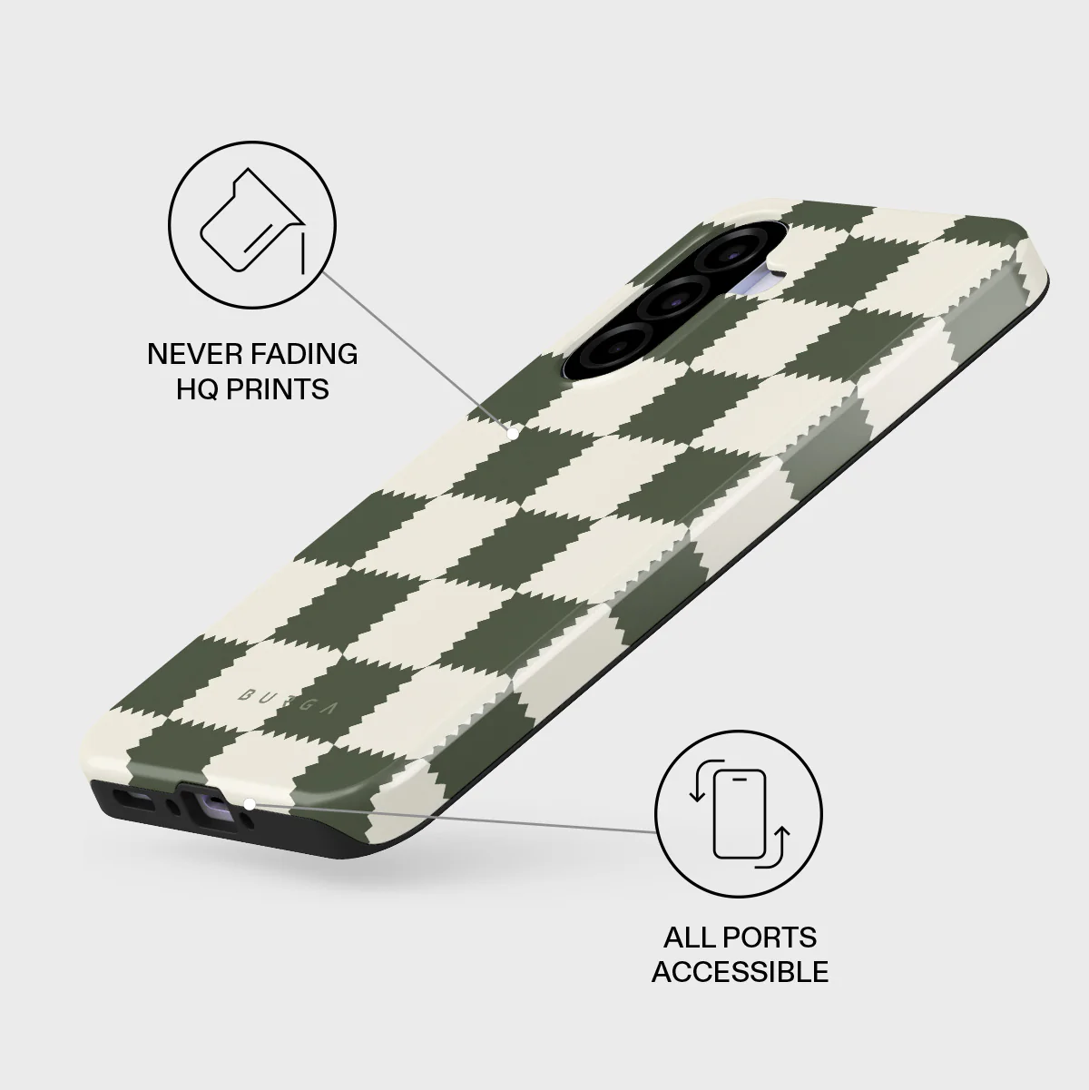 Retro Grid - Samsung Galaxy A37 5G Case - Image 3