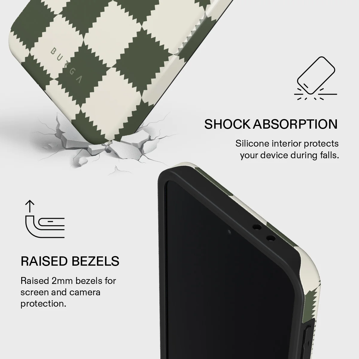 Retro Grid - Samsung Galaxy A37 5G Case - Image 4