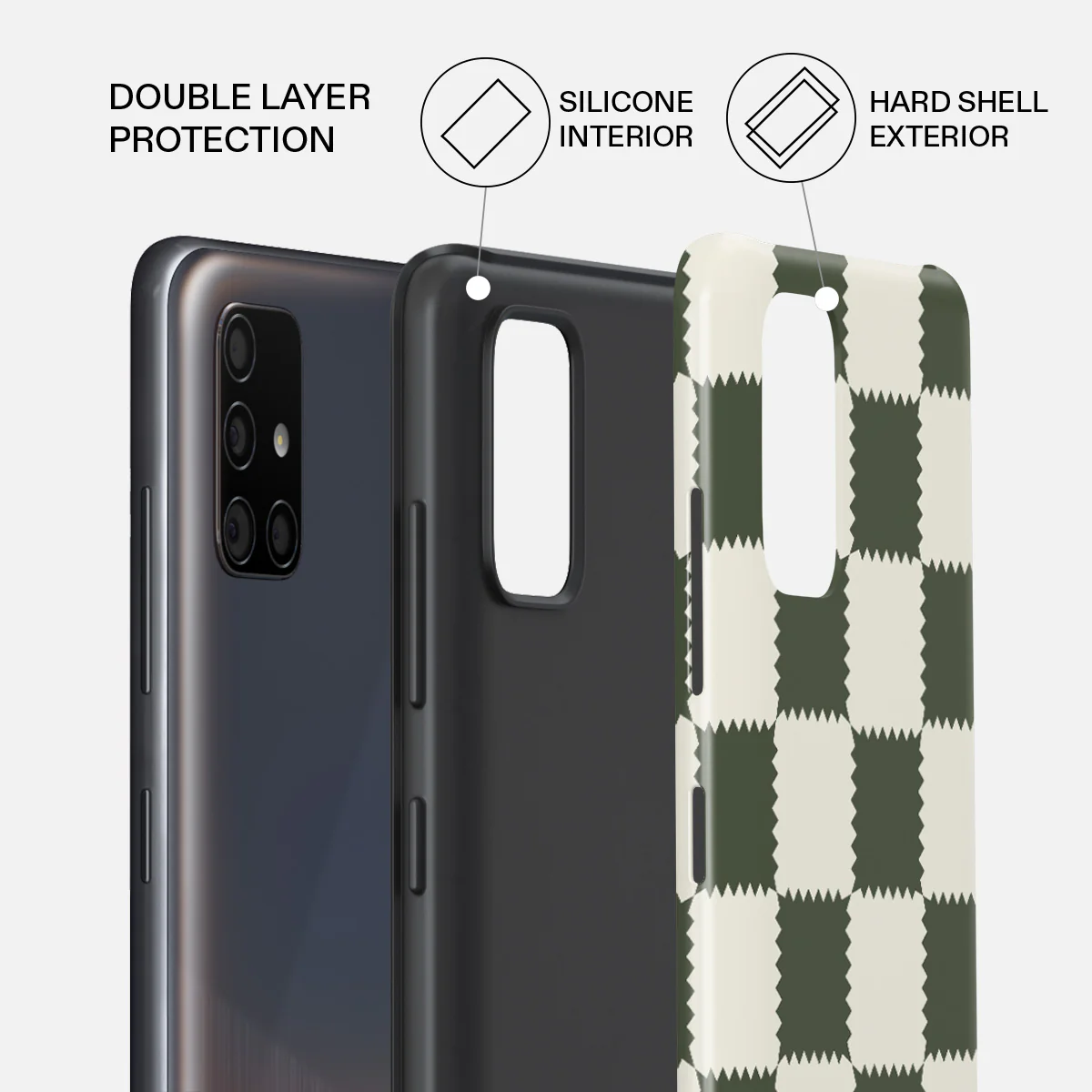Retro Grid - Samsung Galaxy A51 4G Case - Image 2