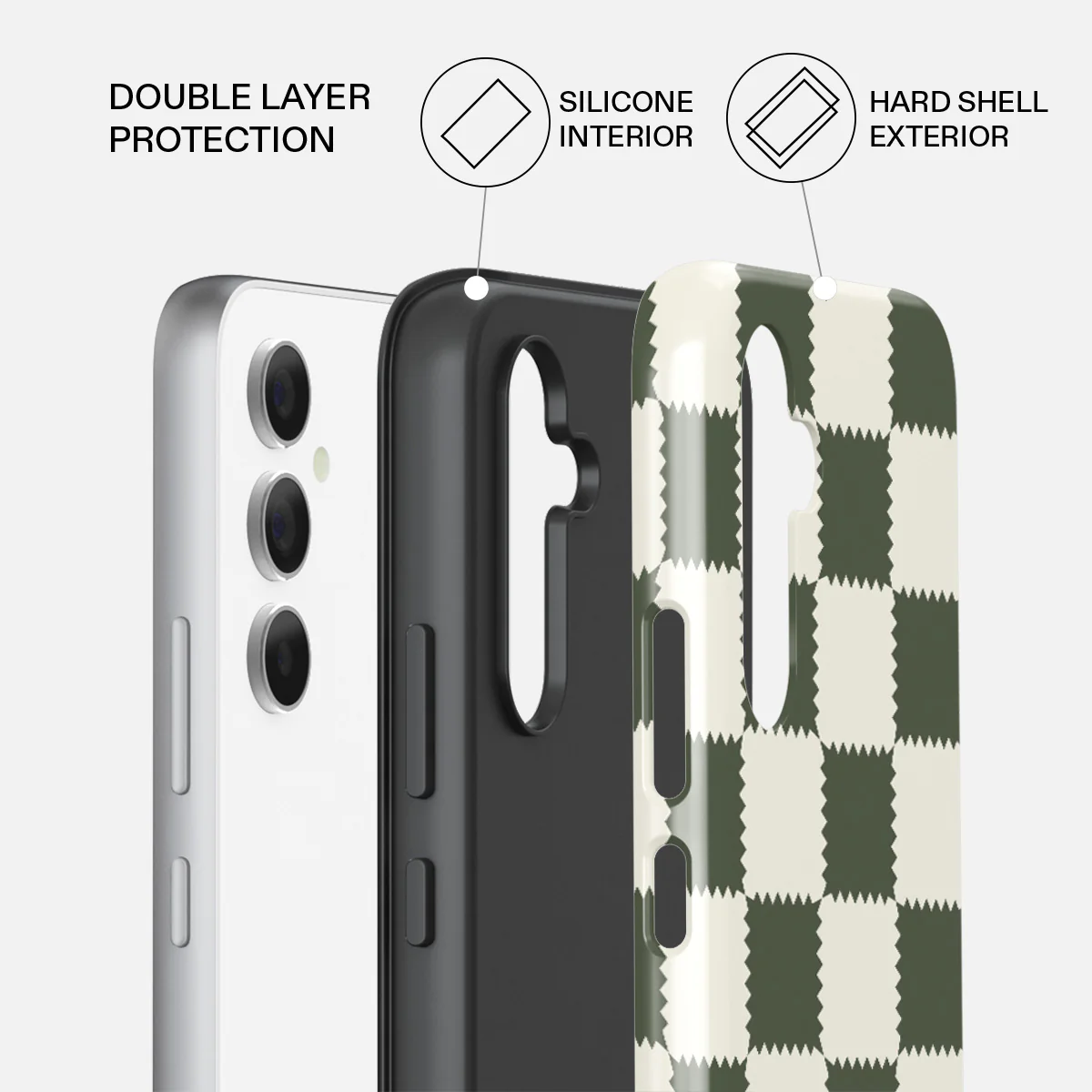 Retro Grid - Samsung Galaxy A55 Case - Image 2