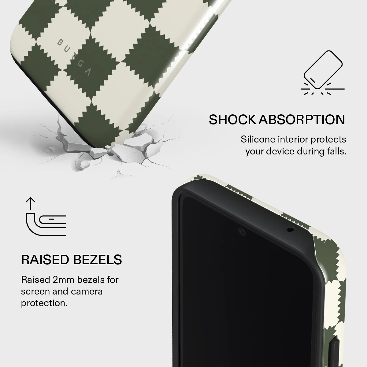 Retro Grid - Samsung Galaxy A55 Case - Image 4