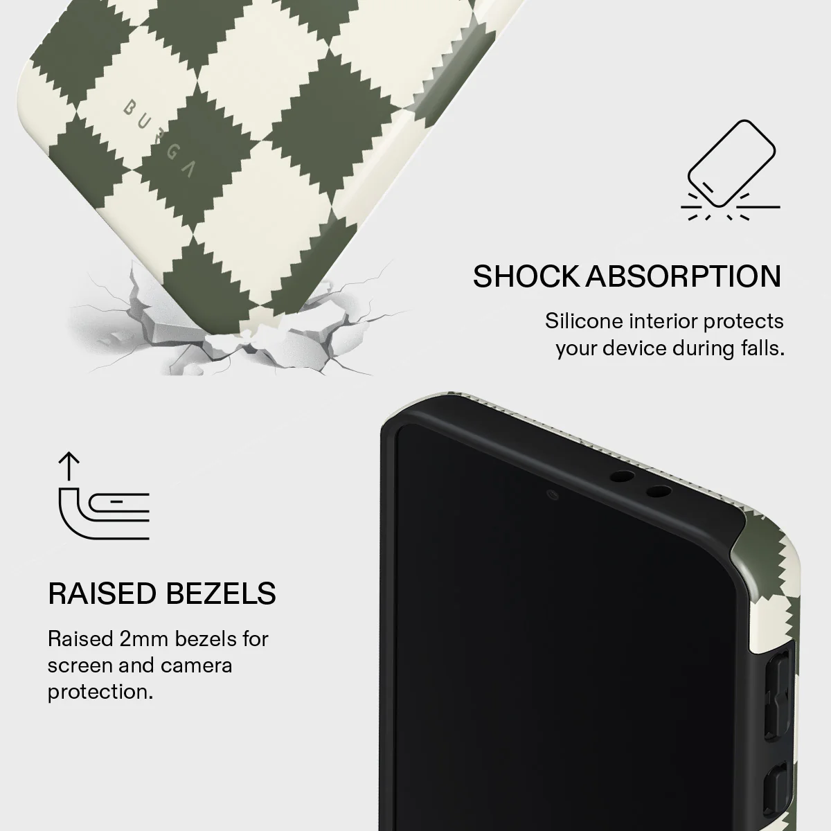 Retro Grid - Samsung Galaxy A56 5G Case - Image 4