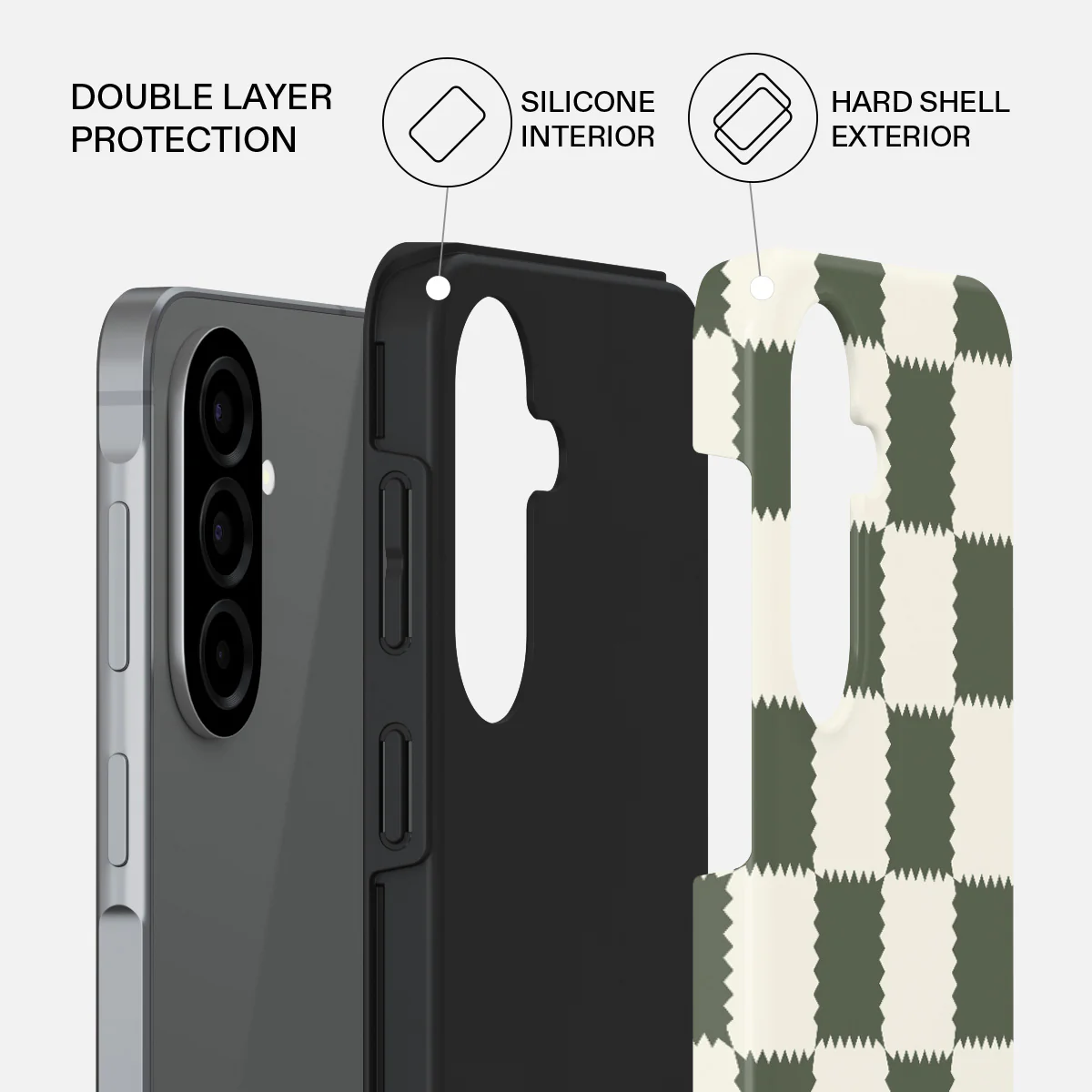 Retro Grid - Samsung Galaxy A57 5G Case - Image 2