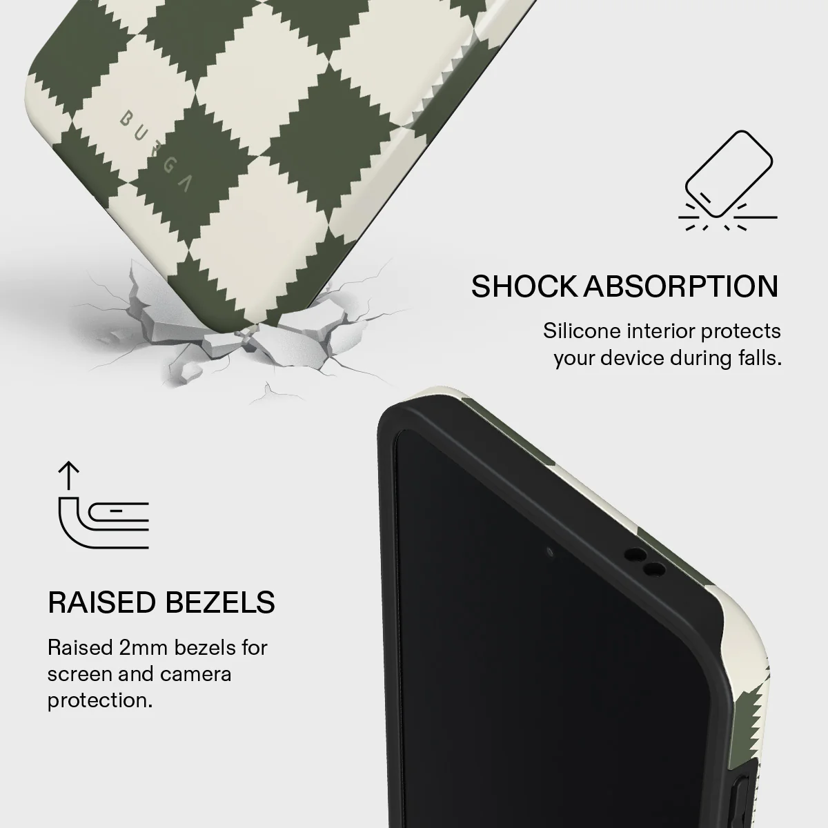 Retro Grid - Samsung Galaxy A57 5G Case - Image 4